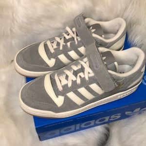 Adidas Originals Forum Men’s 8 Suede Grey Sneakers